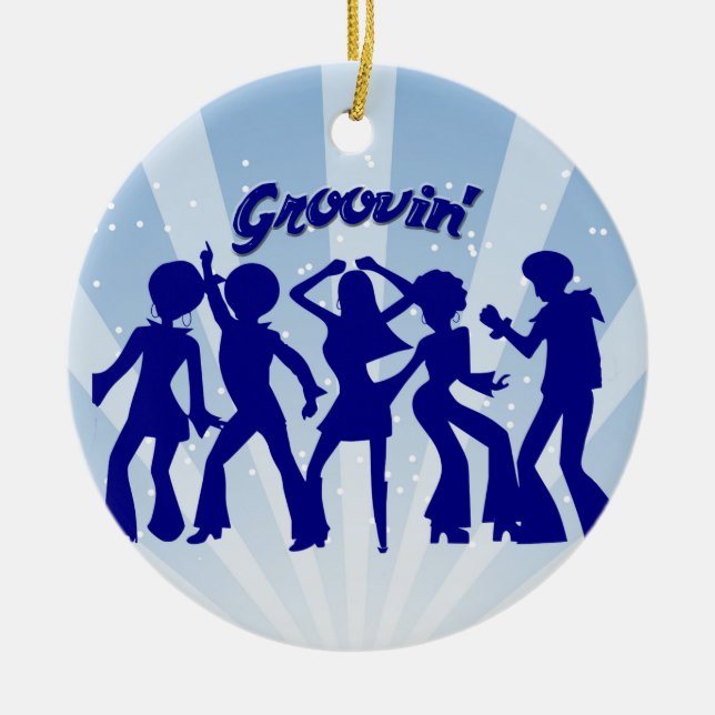 Décoration En Céramique Groovin' (Devant)