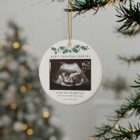 Grossesse de Noël de grand-mère Ultrasonic