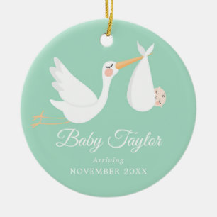 Décoration En Céramique Grossesse neuronale Faire-part bébé garçon