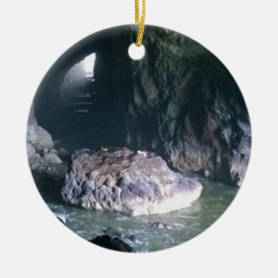 Décoration En Céramique Grotte de lion de mer, OU