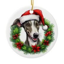 Gryhound couronne de Noël