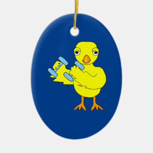 Décoration En Céramique Gym Chick