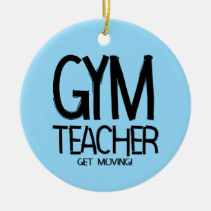Décoration En Céramique Gym Teacher Move