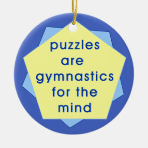 Décoration En Céramique Gymnastique mentale