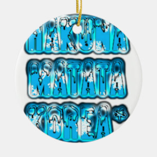 Décoration En Céramique Hakuna Matata Corée du Sud Art Imprimer/Graphique