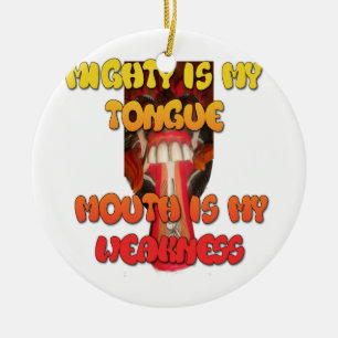 Décoration En Céramique Hakuna Matata HAkuna Matata Big Mouth.