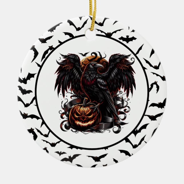 Décoration En Céramique Halloween (Devant)