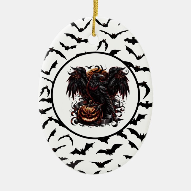 Décoration En Céramique Halloween (Devant)