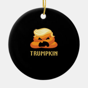 Décoration En Céramique Halloween amusant pour Trumpkin Poop