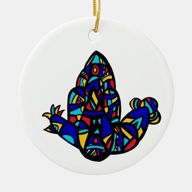 Décoration En Céramique Hamsa Ji - (Devant)