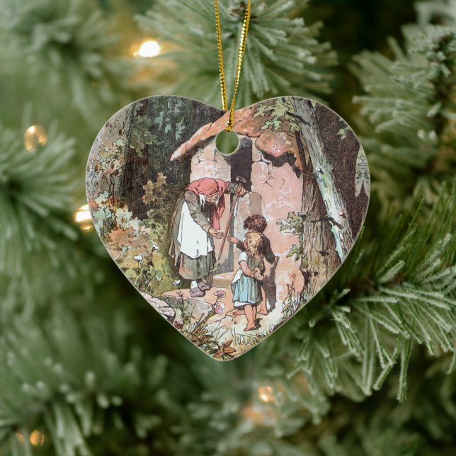 Décoration En Céramique Hansel et Gretel (Arbre)