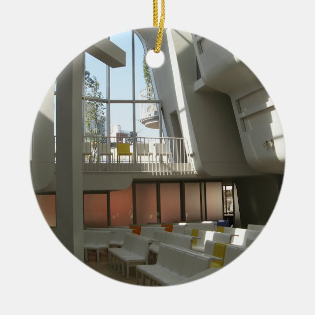 Décoration En Céramique Harajuku Église protestante, Tokyo, Japon (Devant)