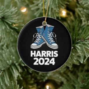 Décoration En Céramique HARRIS 2024 Vote Président Kamala Basket des élect