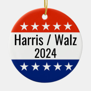 Décoration En Céramique Harris Walz Élection 2024
