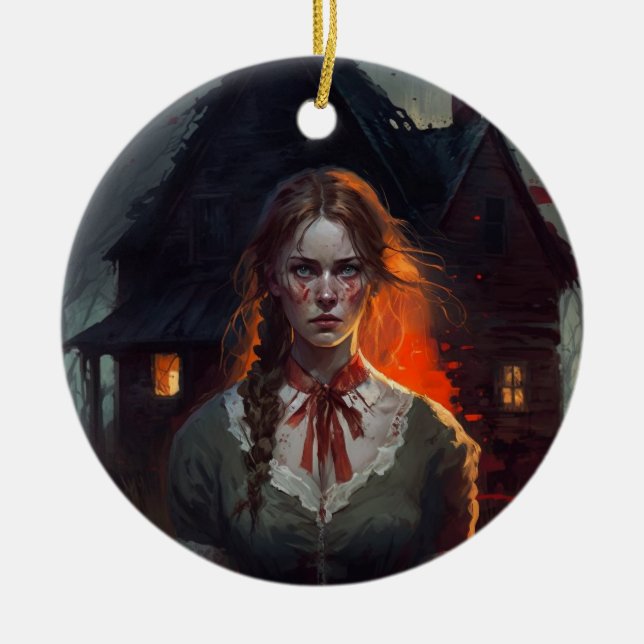 Décoration En Céramique Haunting house (Devant)