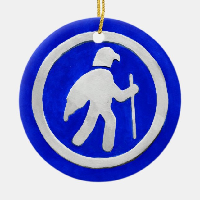 Décoration En Céramique Hawk Trail Marker (Devant)