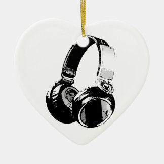 Décoration En Céramique Headphone