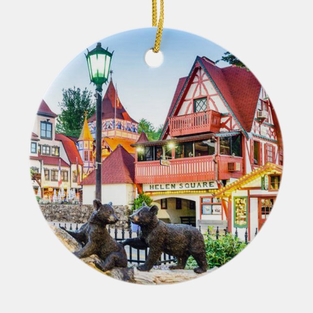 Décoration En Céramique Helen, Helen Georgia, Helen Ornament, Helen (Devant)