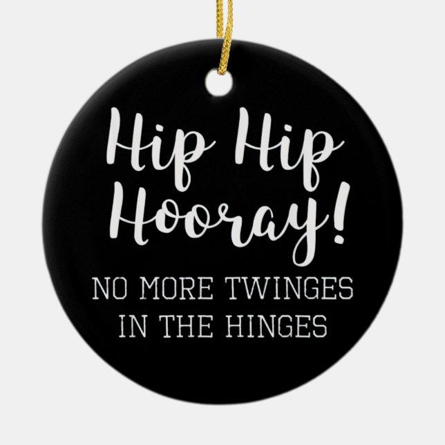 Décoration En Céramique Hip Hip Hip Hip Hip (Devant)