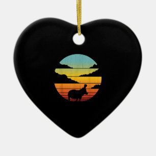 Décoration En Céramique Hippopotame des années 60 les années 70 Hippo   Hi