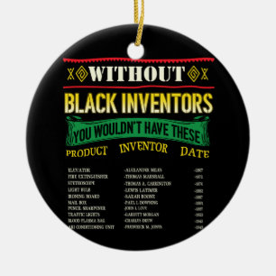 Décoration En Céramique Histoire Des Inventeurs Noirs Mois De L'Histoire D