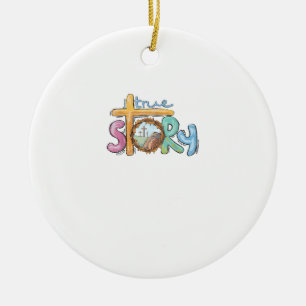 Décoration En Céramique Histoire vraie croix Jésus jour de Pâques chrétien