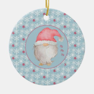 Décoration En Céramique Ho Ho Gnome 1er Noël en grande soeur