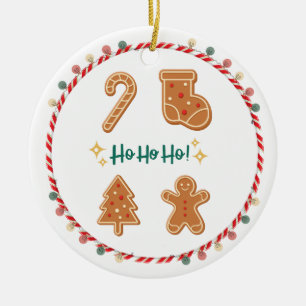 Décoration En Céramique Ho Ho ho