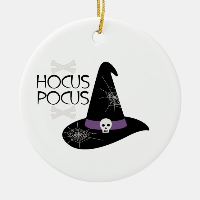 Décoration En Céramique Hocus Pocus (Devant)