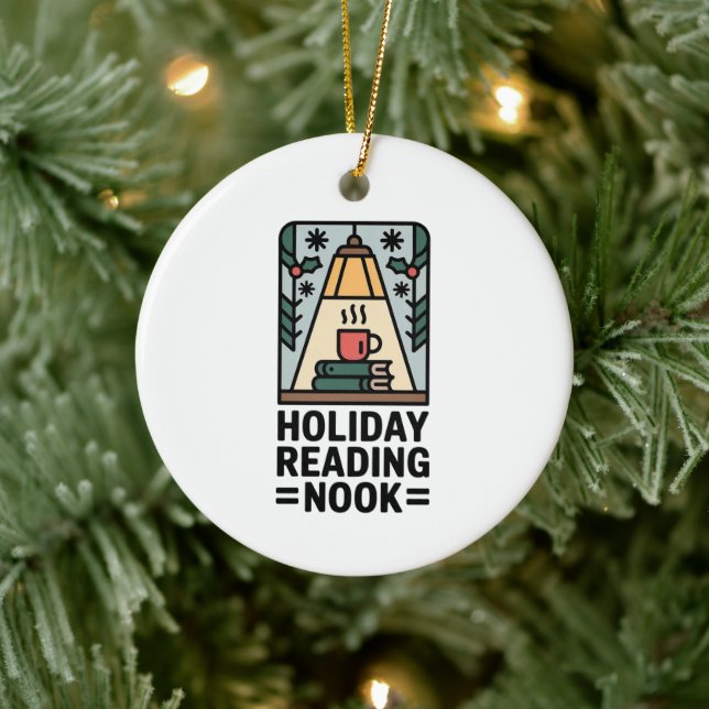 Décoration En Céramique Holiday Reading Nook Tree Keepsake (Arbre)