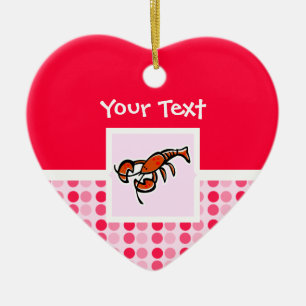 Décoration En Céramique Homard mignon