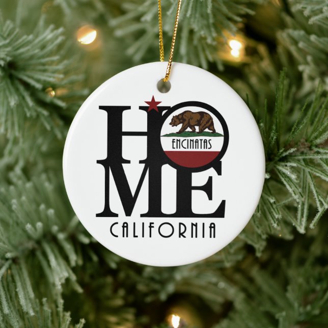 Décoration En Céramique HOME Encinitas California (Arbre)
