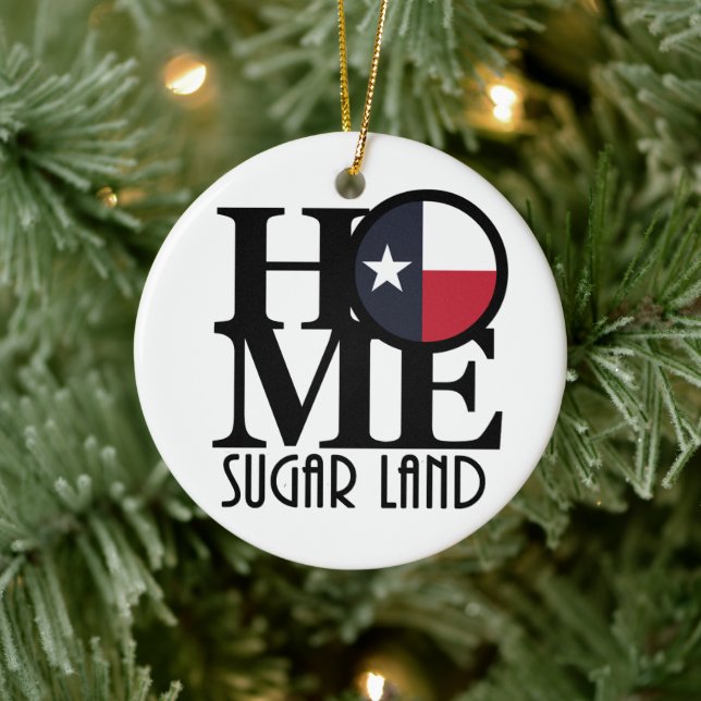 Décoration En Céramique HOME Sgar Land Texas (Arbre)