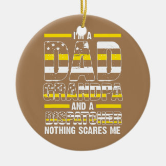 Décoration En Céramique Hommes Je suis papa grand-père et répartiteur gran