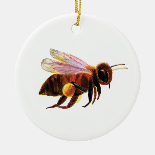 Décoration En Céramique Honey Bee Flying (Devant)