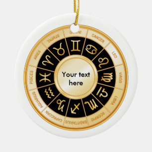 Décoration En Céramique Horoscope Mandala