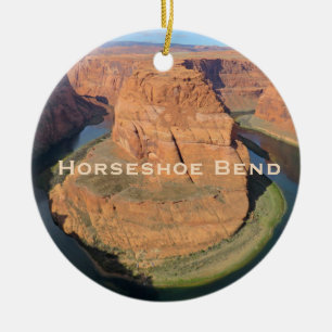 Décoration En Céramique Horseshoe Bend Arizona Design Ornament