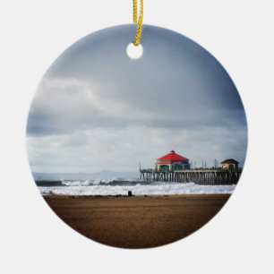 Décoration En Céramique Huntington Beach Pier, CA