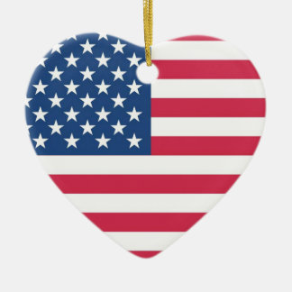 Décoration En Céramique I coeur Etats-Unis