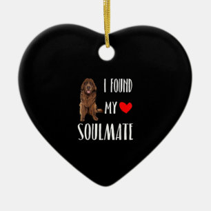 Décoration En Céramique I found my soulmate newsletter dog best friend gic