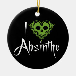 Décoration En Céramique I Love absinthe