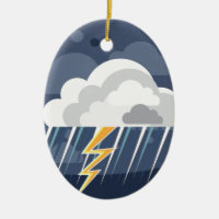 Icône de tempête de temps grave