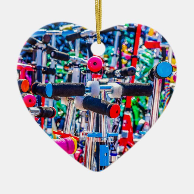 Décoration En Céramique Il Est Temps D'Acheter Un Scooter (Devant)