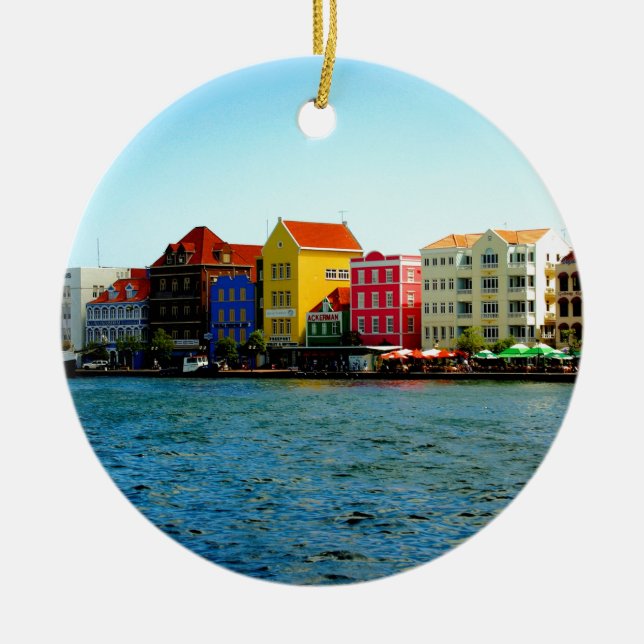 Décoration En Céramique Île de conception du Curaçao d'Admiro (Devant)
