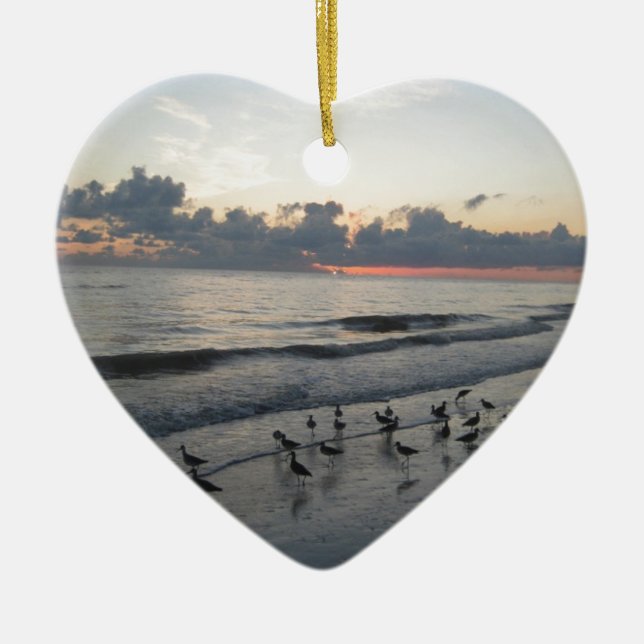 Décoration En Céramique Île de Sanibel, FL (Devant)