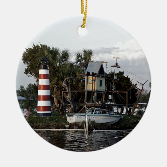 Décoration En Céramique Île de singe (Devant)