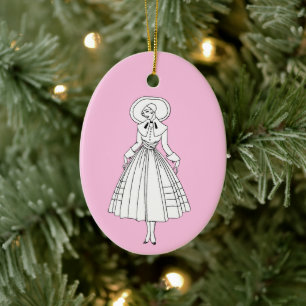 Décoration En Céramique Illustration de mode de Georges Barbier des années