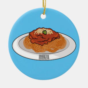 Décoration En Céramique Illustration de Spaghetti