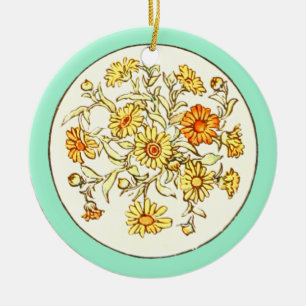 Décoration En Céramique Illustration du livre vintage Kate Greenaway