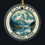 Décoration En Céramique Illustration du parc national Glacier Bay Travel A<br><div class="desc">Design vectoriel du parc Glacier Bay. Le parc est une terre natale,  un laboratoire vivant,  un parc national,  une nature désignée,  une réserve de biosphère et un site du patrimoine mondial.</div>